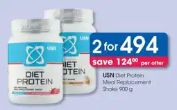 Clicks USN Diet Protein Meal Replacement Shake 900 g offer