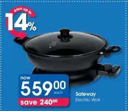 Clicks Safeway Electric Wok offer