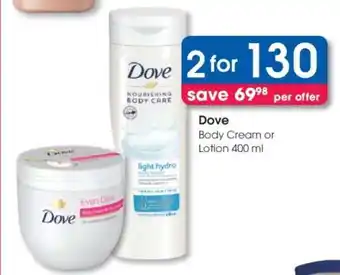 Clicks Dove offer