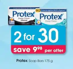Clicks Protex Soap Bars 175 g offer