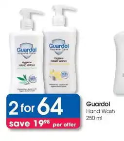 Clicks Guardol Hand Wash 250 ml offer