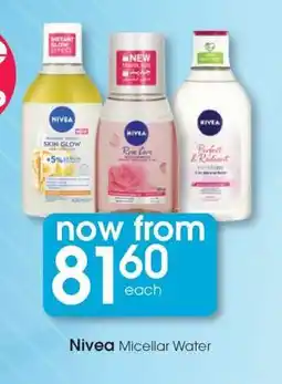 Clicks Nivea Micellar Water offer