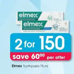 Clicks Elmex Toothpaste 75 ml offer