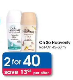 Clicks Oh So Heavenly offer