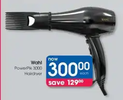 Clicks Wahl PowerPik 3000 Hairdryer offer