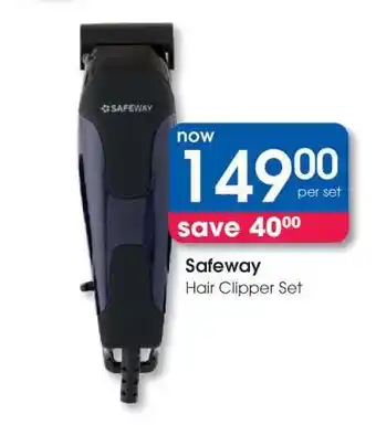 Clicks Safeway Hair Clipper Set offer