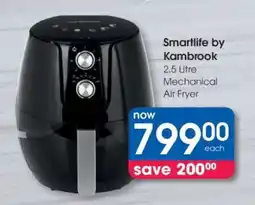 Clicks Smartlife by Kambrook 2.5 Litre Mechanical Air Fryer offer