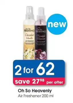 Clicks Oh So Heavenly offer