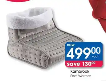 Clicks Kambrook Foot Warmer offer