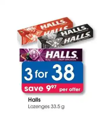 Clicks Halls offer