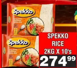 Advance Cash n Carry SPEKKO RICE 2KG X 10's offer