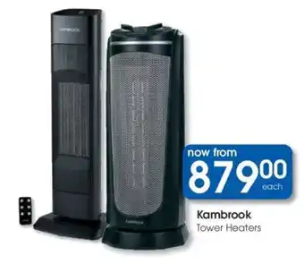 Clicks Kambrook Tower Heaters offer