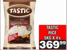 Advance Cash n Carry TASTIC RICE 5KG X 4's offer