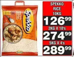 Advance Cash n Carry SPEKKO RICE 10kg offer