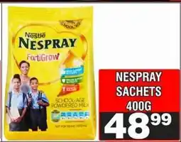 Advance Cash n Carry NESPRAY SACHETS 400G offer
