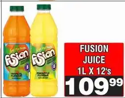 Advance Cash n Carry FUSION JUICE 1L X 12's offer