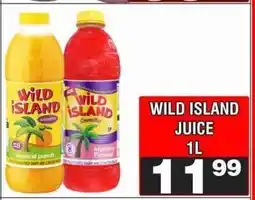 Advance Cash n Carry WILD ISLAND JUICE 1L offer