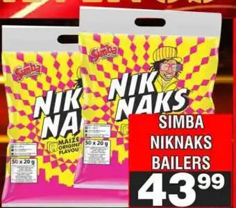 Advance Cash n Carry SIMBA NIKNAKS BAILERS offer