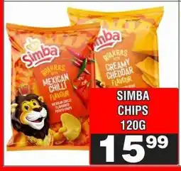 Advance Cash n Carry SIMBA CHIPS 120G offer