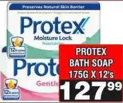 Advance Cash n Carry PROTEX BATH SOAP 175G X 12's offer