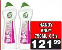 Advance Cash n Carry HANDY ANDY 750ML X 5's offer