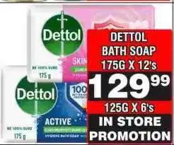 Advance Cash n Carry DETTOL BATH SOAP offer