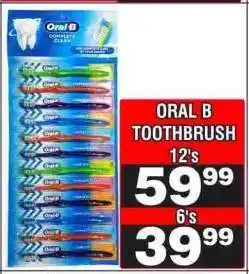 Advance Cash n Carry ORAL B TOOTHBRUSH 12's offer