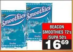 Advance Cash n Carry BEACON SMOOTHIES 72's/SUPA 50's offer