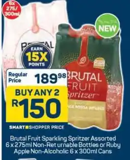 Pick n Pay Brutal Fruit Sparkling Spritzer Assorted offer
