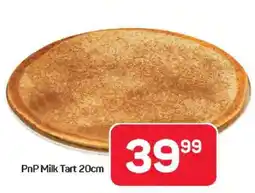 Pick n Pay Hypermarket PnP Milk Tart 20cm offer