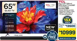 Pick n Pay 65'' QLED TV offer