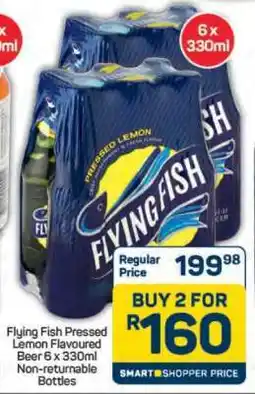 Pick n Pay Hypermarket Flying Fish Pressed Lemon Flavoured Beer 6 x 330ml offer