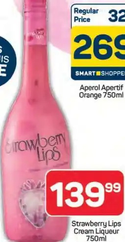 Pick n Pay Hypermarket Strawberry Lips Cream Liqueur 750ml offer