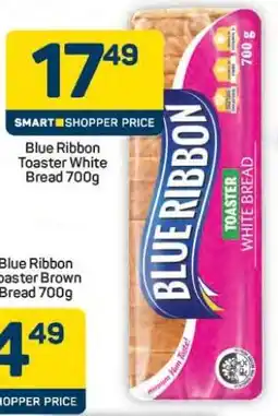 Pick n Pay BLUE RIBBON TOASTER WHITE BREAD 700g offer