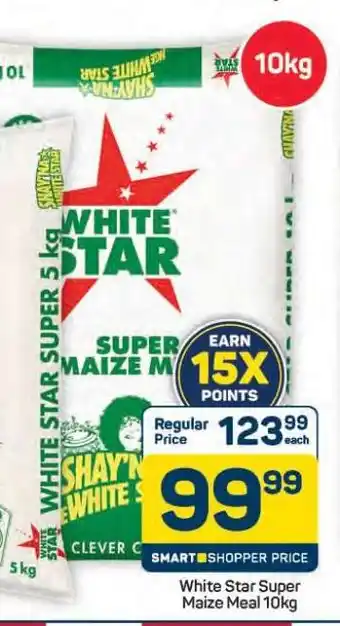 Pick n Pay White Star Super Maize Meal-10Kg offer