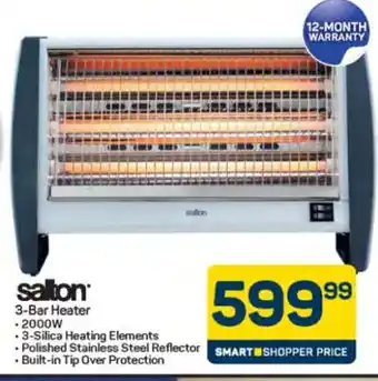 Pick n Pay Salton 3 Bar Heater offer