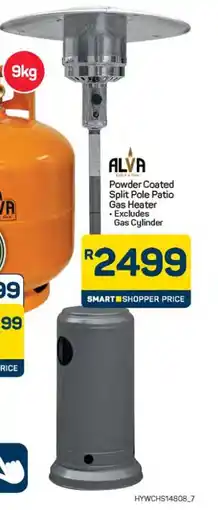 Pick n Pay Powder Coated Split Pole Patio Gas Heater offer