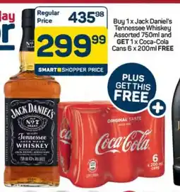Pick n Pay Jack Daniel's Tennessee Whiskey Assorted 750ml offer