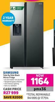 Game Samsung Side By Side Black Mirror Fridge offer