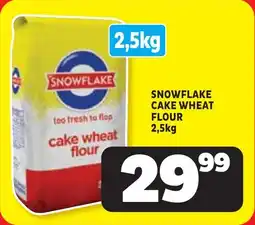 Usave Snowflake cake wheat flour offer