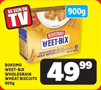 Usave Bokomo weet-bix wholegrain wheat biscuits offer