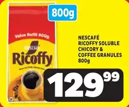 Usave Nescafé ricoffy soluble chicory & coffee granules offer