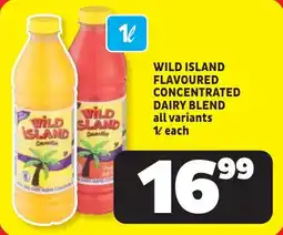 Usave Wild island flavoured concentrated dairy blend offer