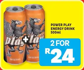 Usave Power play energy drink offer
