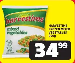Usave Harvestime frozen mixed vegetables offer