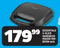 Usave Essentials sandwich maker 700-800w offer