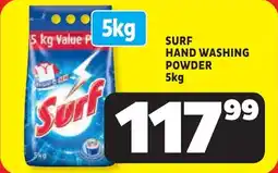 Usave Surf hand washing powder offer