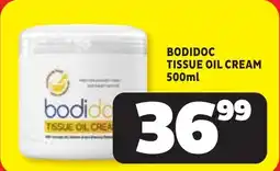 Usave Bodidoc tissue oil cream offer