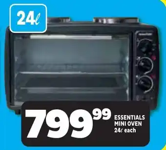 Usave Essentials mini oven offer