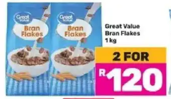 Game Great Value Bran Flakes offer